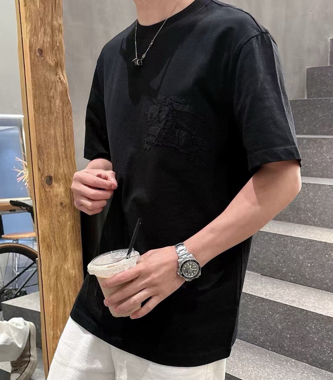 [홍콩명품.BURBERRY] 버버리 2026 남성용 반팔 BU1578 PD 홍콩명품의류,구매대행,온라인명품