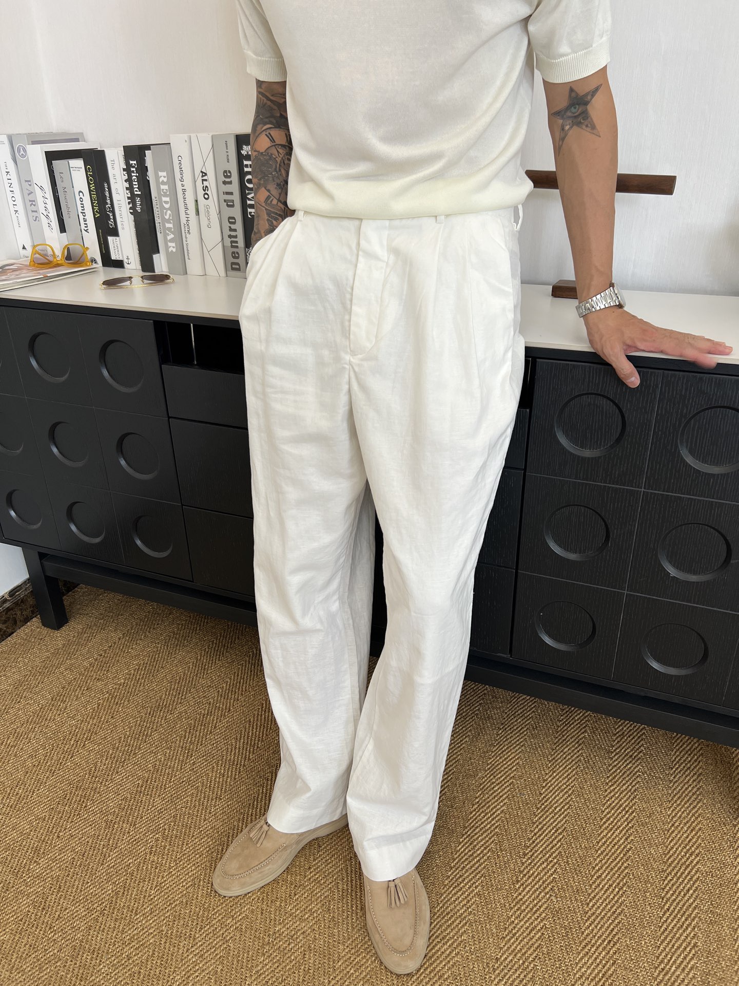 [홍콩명품.loro piana] 로로피아나 2026 남성용 린넨바지 LP987 HD 홍콩명품의류,구매대행,온라인명품