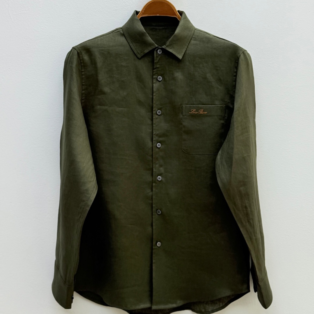 [홍콩명품.loro piana] 로로피아나 2026 남성용 린넨셔츠 LP1031 YB 홍콩명품의류,구매대행,온라인명품