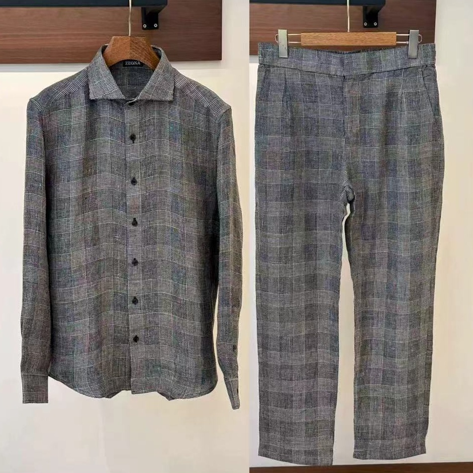 [홍콩명품.ZEGNA] 제냐 2026 남성용 린넨셔츠세트 ZN941 HD 홍콩명품의류,구매대행,온라인명품