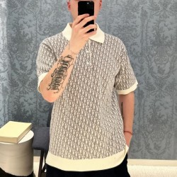 [홍콩명품.Christian Dior] 크리스챤 디올 2026 남성용 니트반팔티 CD1608 PD 홍콩명품의류,구매대행,온라인명품