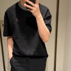 [홍콩명품.loro piana] 로로피아나 2026 남성용 반팔 LP1076 YB 홍콩명품의류,구매대행,온라인명품