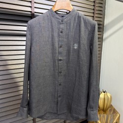 [홍콩명품.BRUNELLO CUCINELLI]브루넬로 쿠치넬리 2026 남성용 린넨셔츠 BL1505 HD 홍콩명품의류,구매대행,온라인명품