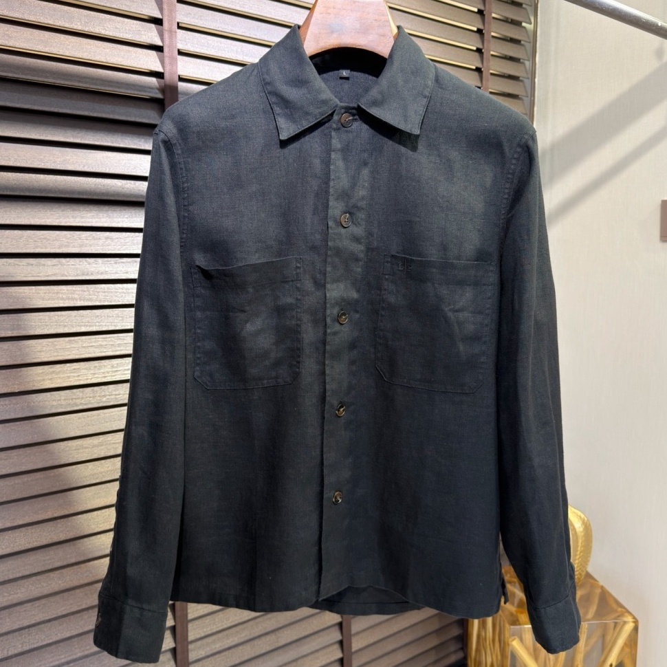 [홍콩명품.loro piana]로로피아나 2026 남성용 린넨셔츠 LP1113 HD 홍콩명품의류,구매대행,온라인명품