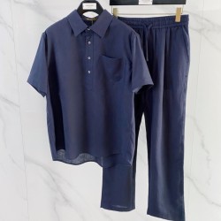 [홍콩명품.loro piana]로로피아나 2026 남성용 반팔셔츠 세트 LP1142 HD 홍콩명품의류,구매대행,온라인명품