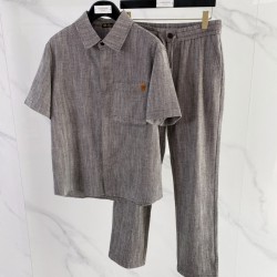 [홍콩명품.loro piana]로로피아나 2026 남성용 반팔셔츠 세트 LP1145 HD 홍콩명품의류,구매대행,온라인명품