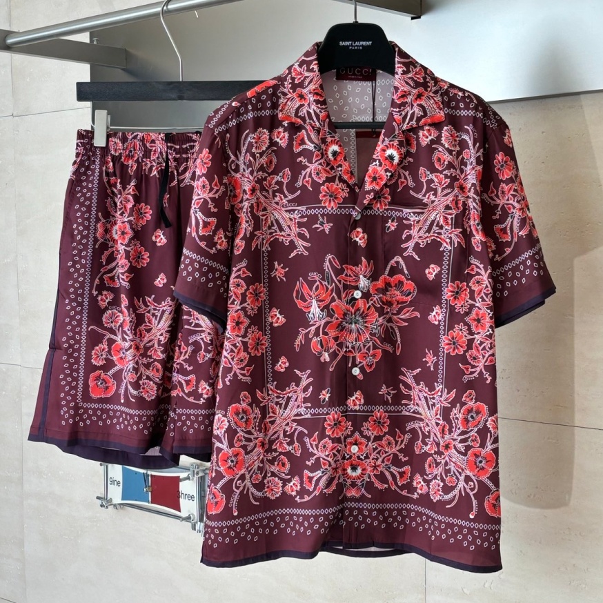 [홍콩명품.GUCCI]구찌 2026 남성용 반팔셔츠세트 GC635 HD 홍콩명품의류,구매대행,온라인명품