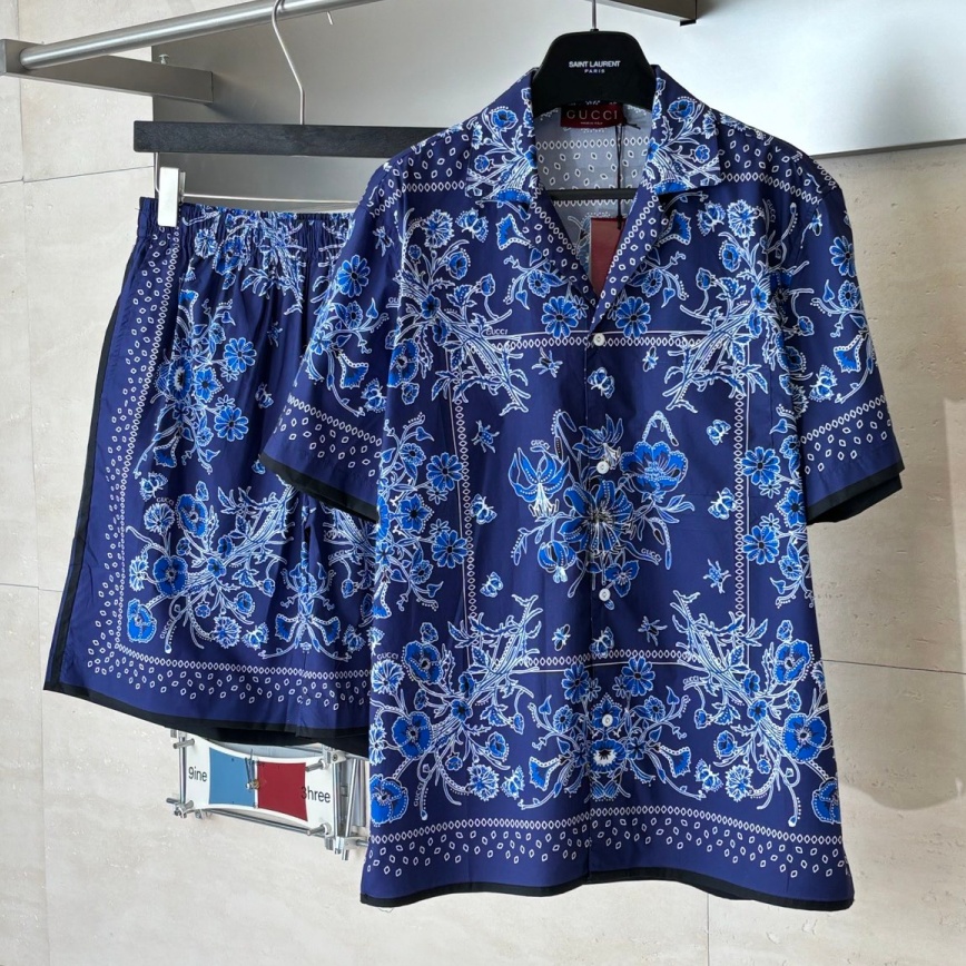 [홍콩명품.GUCCI]구찌 2026 남성용 반팔셔츠세트 GC636 HD 홍콩명품의류,구매대행,온라인명품