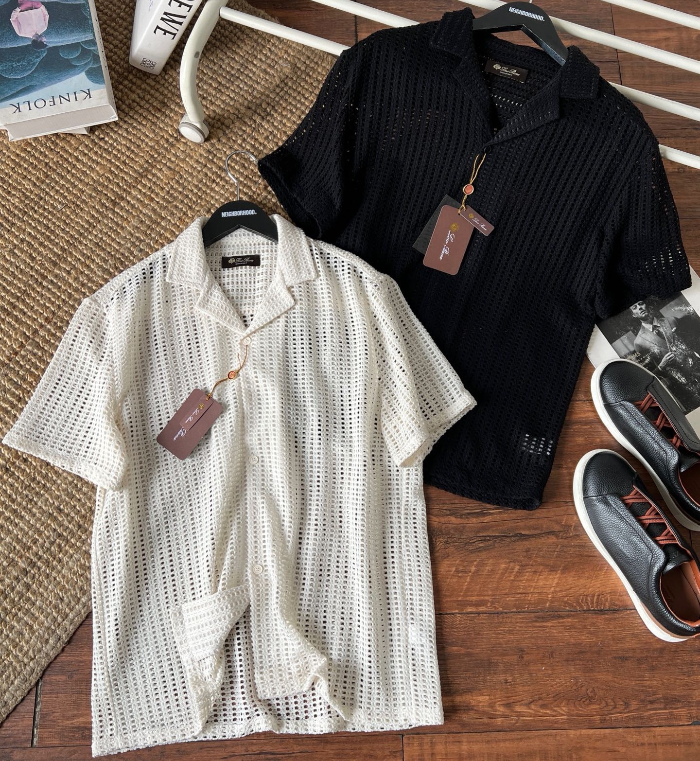 [홍콩명품.loro piana] 로로피아나 2026 남성용 니트반팔 LP1150 HD 2컬러 홍콩명품의류,구매대행,온라인명품