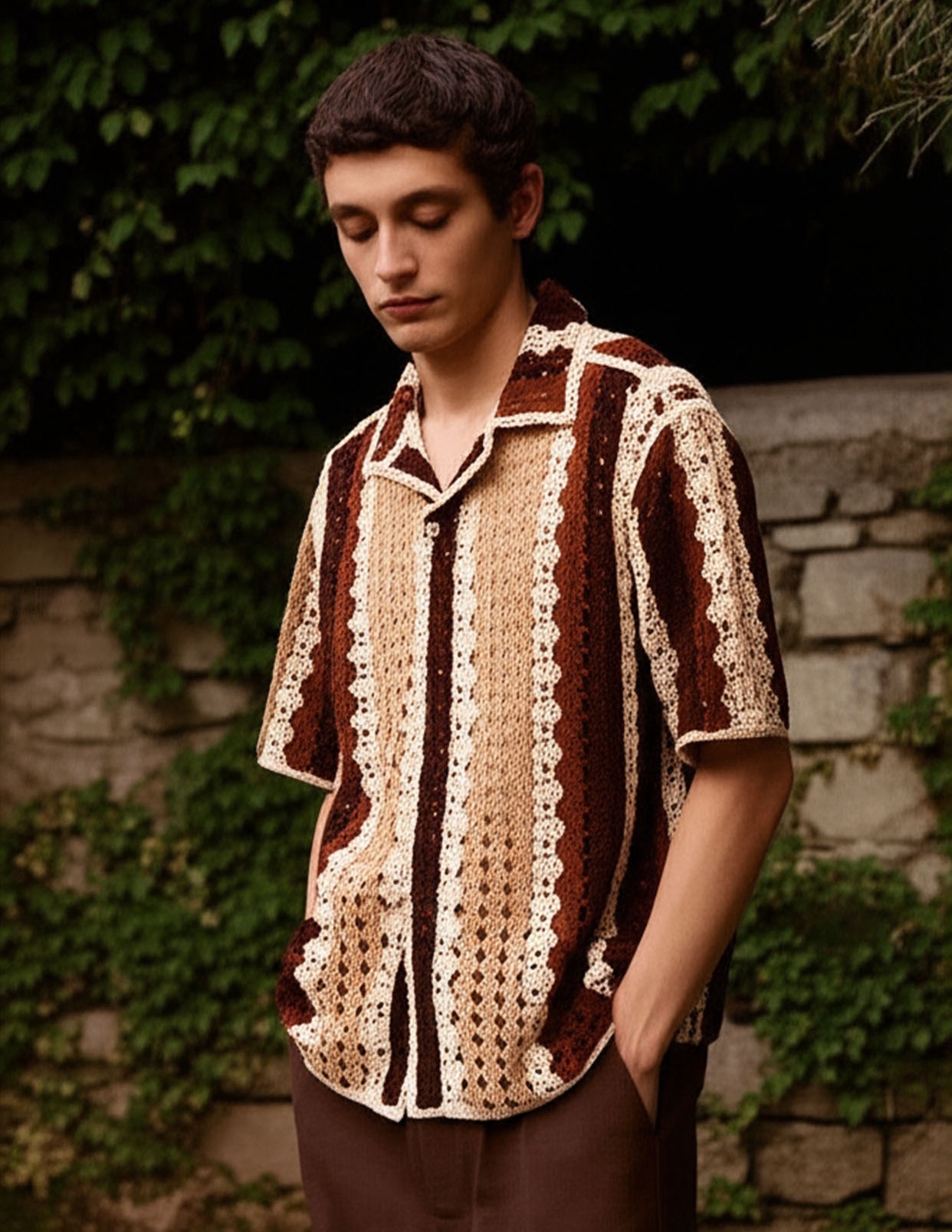 [홍콩명품.loro piana] 로로피아나 2026 남성용 니트반팔 LP1154 HD  홍콩명품의류,구매대행,온라인명품