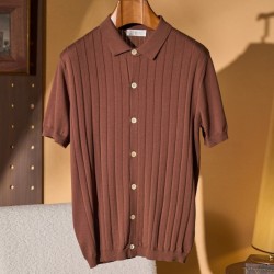 [홍콩명품.BRUNELLO CUCINELLI]브루넬로 쿠치넬리 2026 남성용 니트반팔 BL1519 YB 홍콩명품의류,구매대행,온라인명품