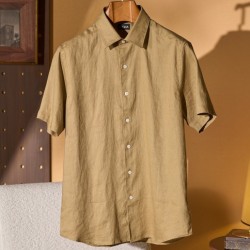 [홍콩명품.ZEGNA] 제냐 2026 남성용 린넨반팔셔츠 ZN1016 YB 홍콩명품의류,구매대행,온라인명품