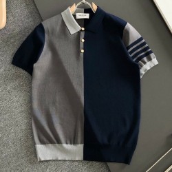 [홍콩명품.THOM BROWNE ] 톰 브라운 2026 남성용 니트반팔 TB1420 PD 홍콩명품의류,구매대행,온라인명품