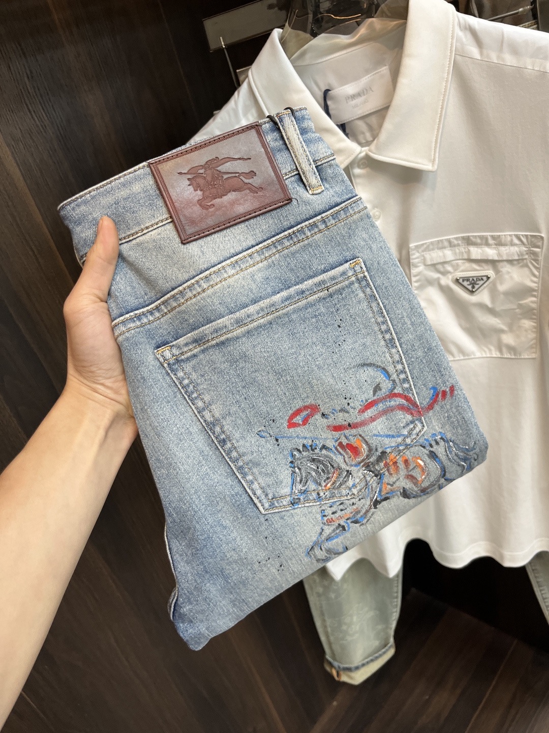 [홍콩명품.BURBERRY] 버버리 2026 남성용 청바지 BU1655 PD 홍콩명품의류,구매대행,온라인명품