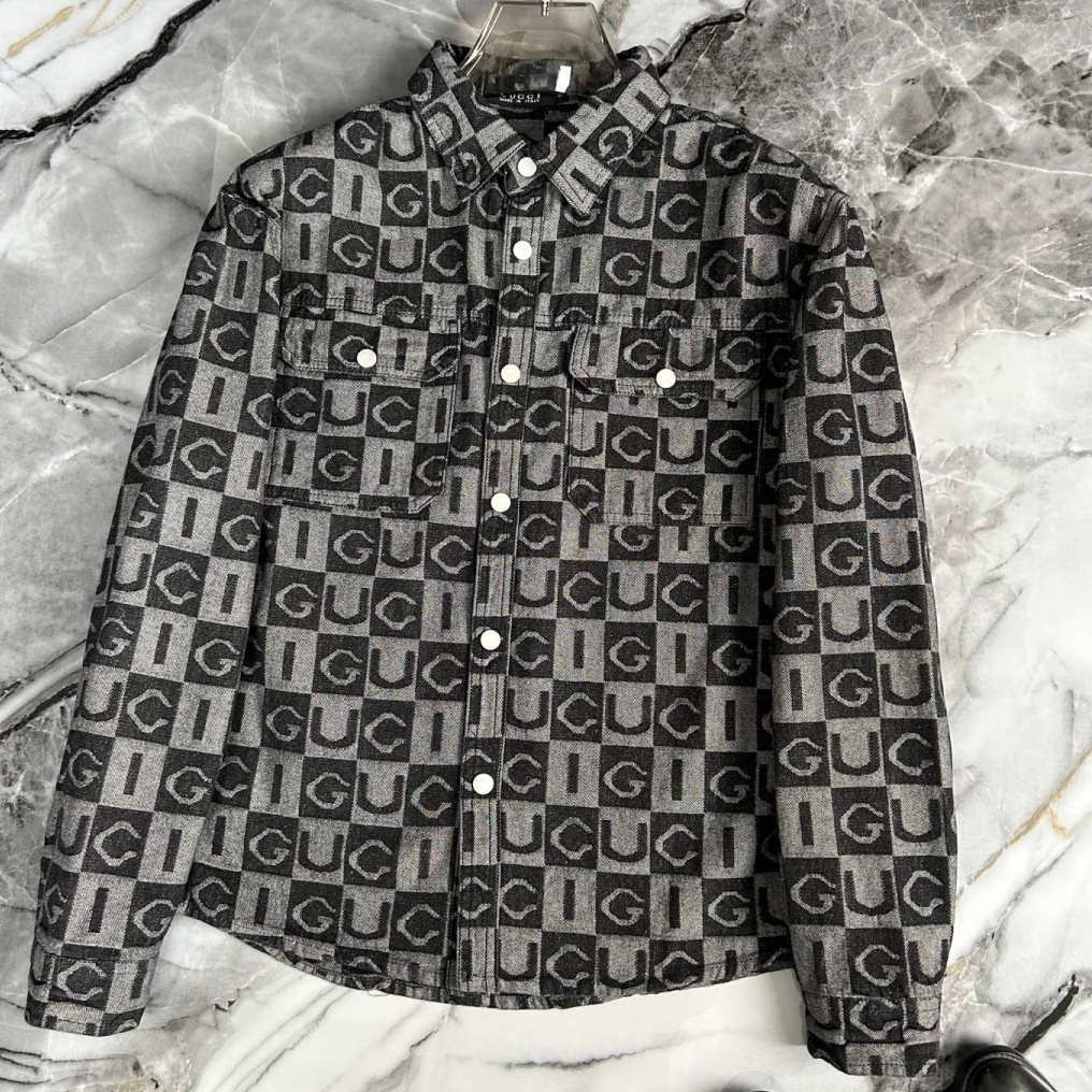 [홍콩명품.GUCCI]구찌 2026 남성용 청셔츠 GC679 PD 홍콩명품의류,구매대행,온라인명품