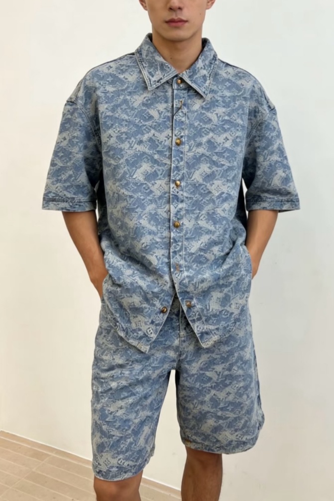 [홍콩명품.LOUIS VUITTON] 루이비통 2026 남성용 반팔셔츠세트 LV2862 PD 홍콩명품의류,구매대행,온라인명품