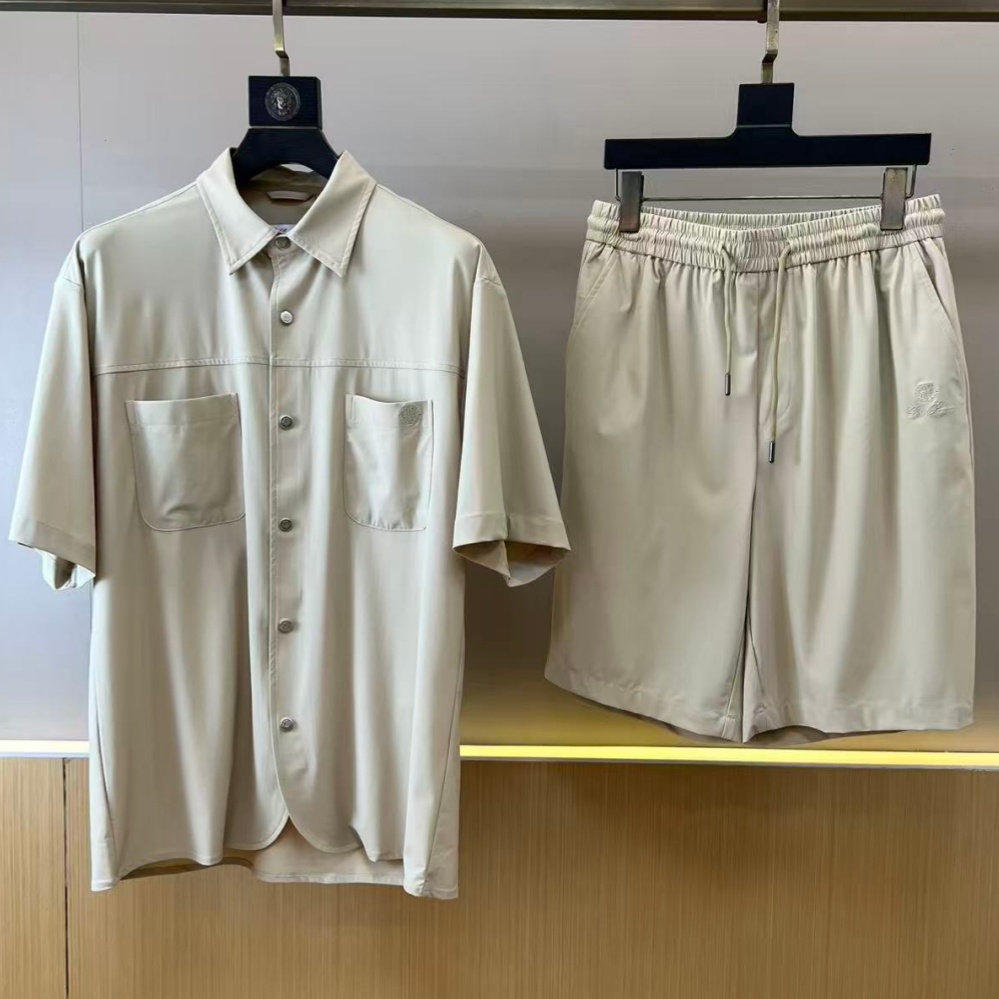 [홍콩명품.loro piana]로로피아나 2026 남성용 반팔셔츠 세트 LP1198 HD 홍콩명품의류,구매대행,온라인명품