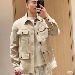 [홍콩명품.loro piana]로로피아나 2026 남성용 린넨 자켓 LP1200 HD 홍콩명품의류,구매대행,온라인명품