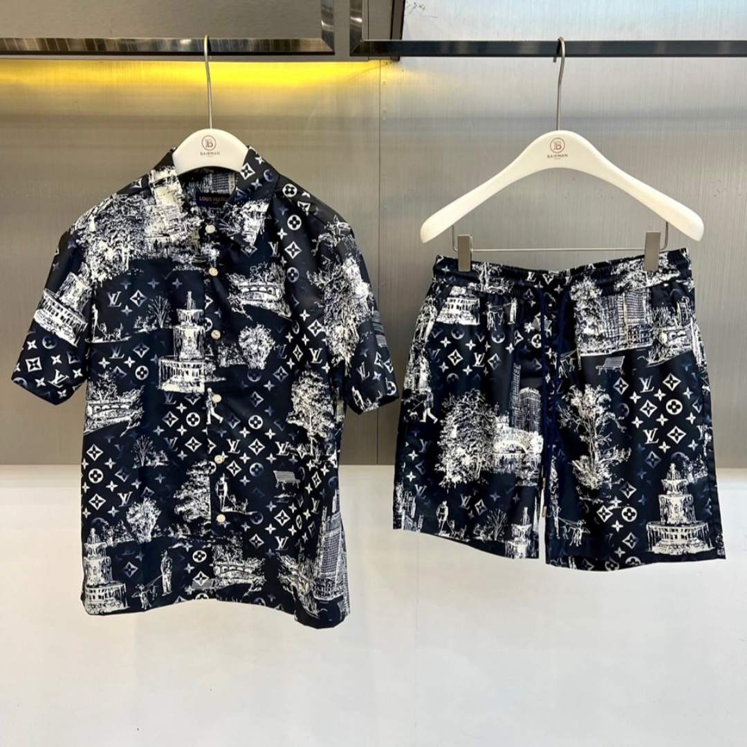 [홍콩명품.LOUIS VUITTON] 루이비통 2026 남성용 반팔셔츠세트 LV2931 PD 홍콩명품의류,구매대행,온라인명품
