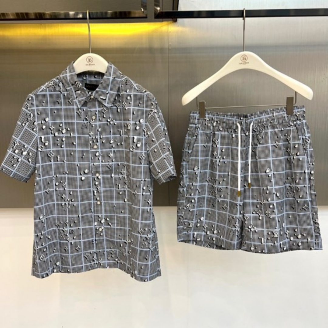 [홍콩명품.LOUIS VUITTON] 루이비통 2026 남성용 반팔셔츠세트 LV2932 PD 홍콩명품의류,구매대행,온라인명품