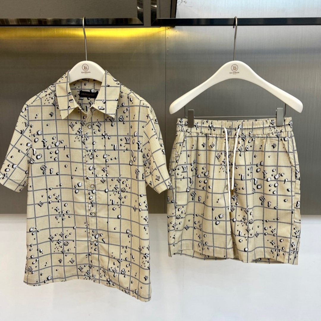 [홍콩명품.LOUIS VUITTON] 루이비통 2026 남성용 반팔셔츠세트 LV2934 PD 홍콩명품의류,구매대행,온라인명품