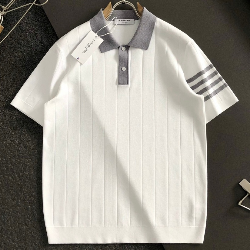 [홍콩명품.THOM BROWNE ] 톰 브라운 2026 남성용 니트반팔 TB1434 PD  홍콩명품의류,구매대행,온라인명품