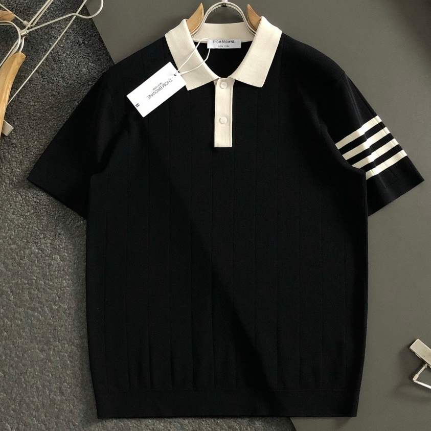 [홍콩명품.THOM BROWNE ] 톰 브라운 2026 남성용 니트반팔 TB1435 PD  홍콩명품의류,구매대행,온라인명품
