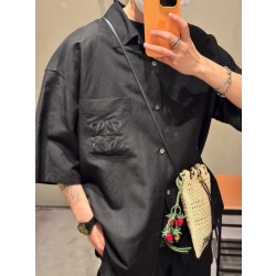 [홍콩명품.LOEWE] 로에베 2026 남성 린넨 반팔셔츠 LE569 HD 홍콩명품의류,구매대행,온라인명품