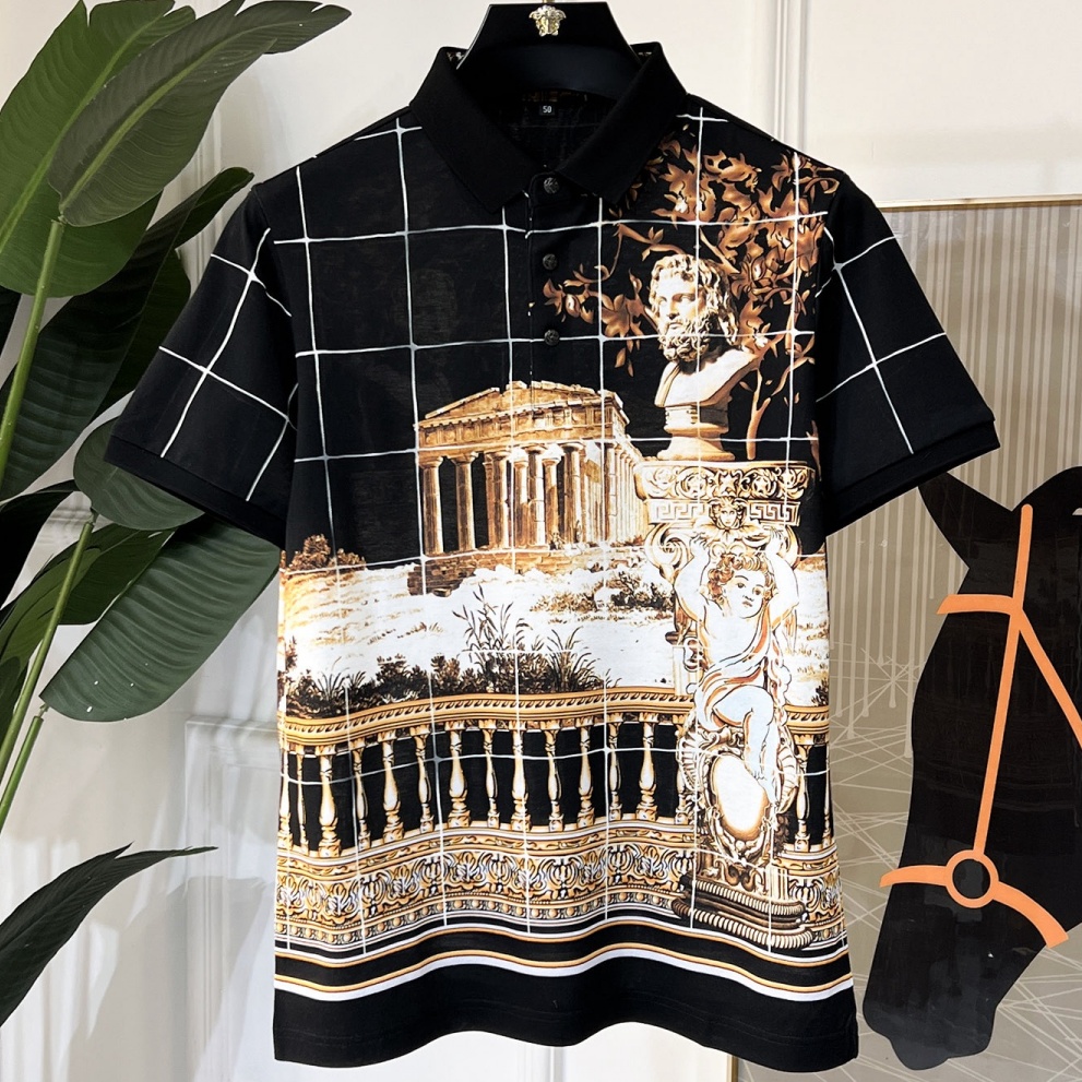 [홍콩명품 VERSACE] 베르사체 2026 남성용 폴로반팔 VC297 PD  홍콩명품의류,구매대행,온라인명품