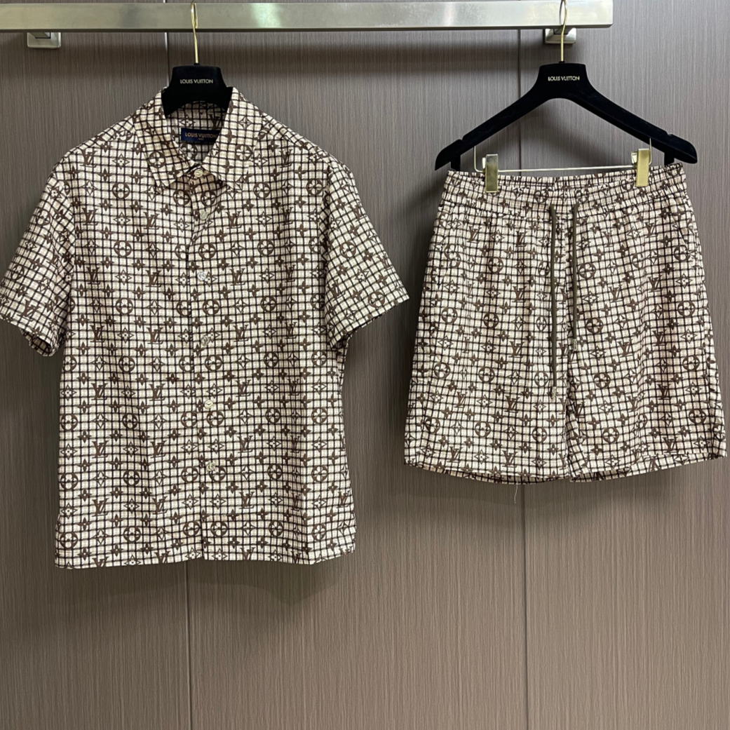 [홍콩명품.LOUIS VUITTON] 루이비통 2026 남성용 반팔셔츠세트 LV3030 PD 홍콩명품의류,구매대행,온라인명품