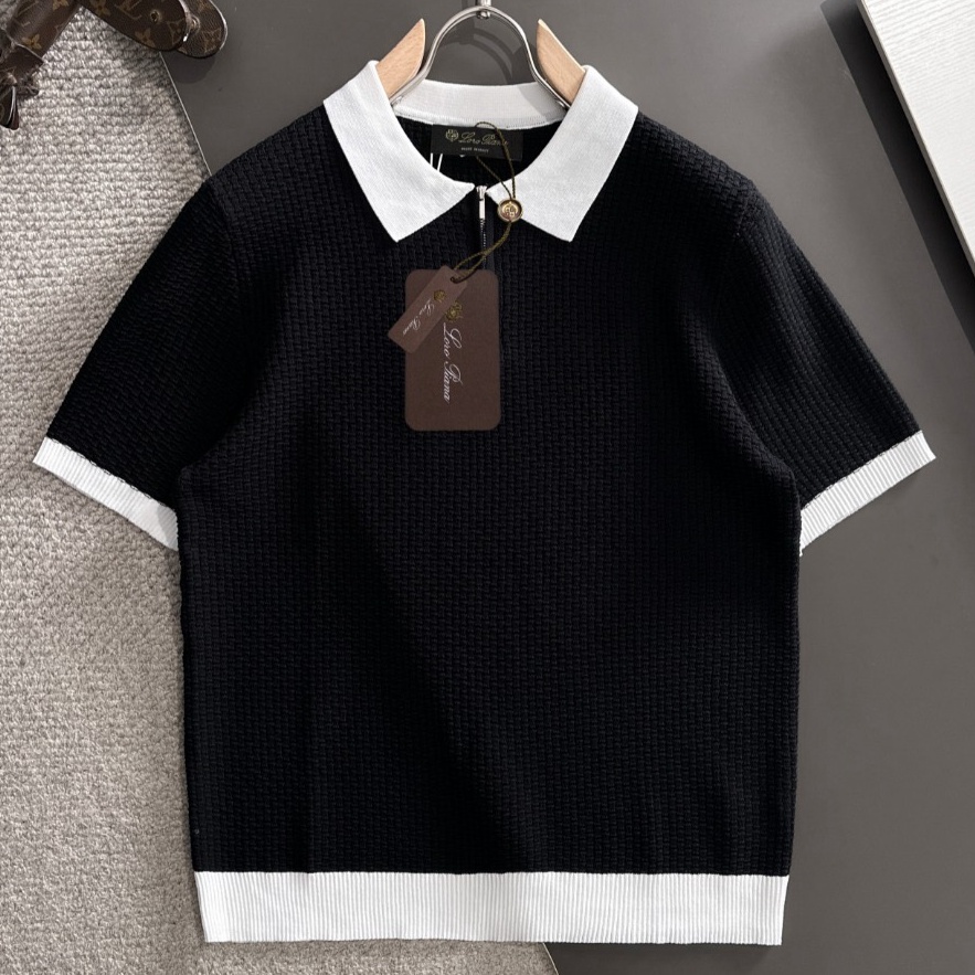 [홍콩명품.loro piana] 로로피아나 2026 남성용 니트반팔 LP1277 PD 홍콩명품의류,구매대행,온라인명품