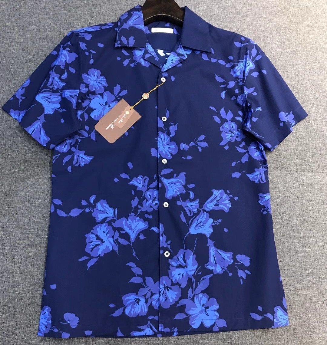 [홍콩명품.loro piana]로로피아나 2026 남성용  반팔셔츠  LP1281 HD 홍콩명품의류,구매대행,온라인명품