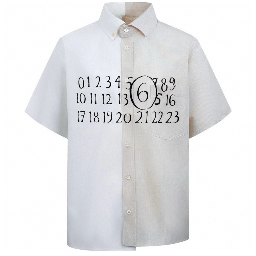 [홍콩명품.MAISON MARGIELA] 메종마르지엘라 2026 남성용 반팔셔츠 MM1055 HD 홍콩명품의류,구매대행,온라인명품
