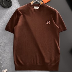 [홍콩명품.HERMES] 에르메스 2026 남성용 니트반팔 HM561 YB 홍콩명품의류,구매대행,온라인명품