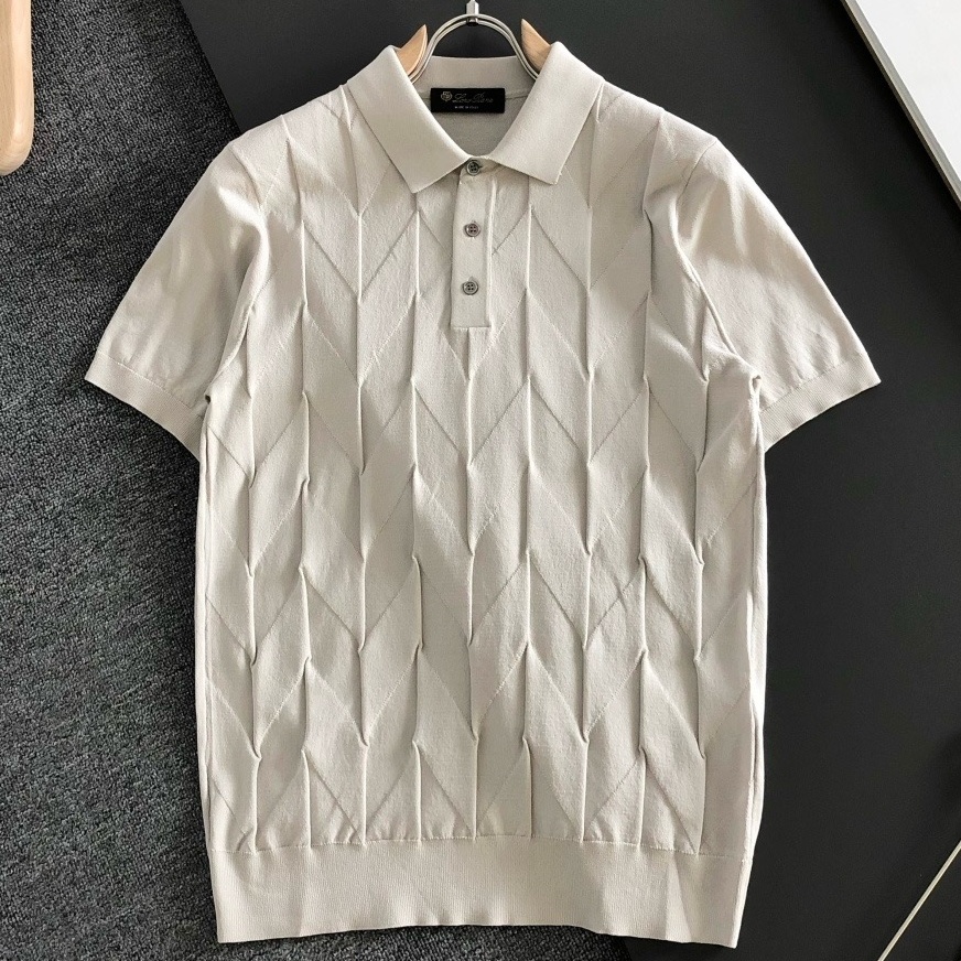 [홍콩명품.loro piana] 로로피아나 2026 남성용 니트반팔 LP1321 PD 홍콩명품의류,구매대행,온라인명품