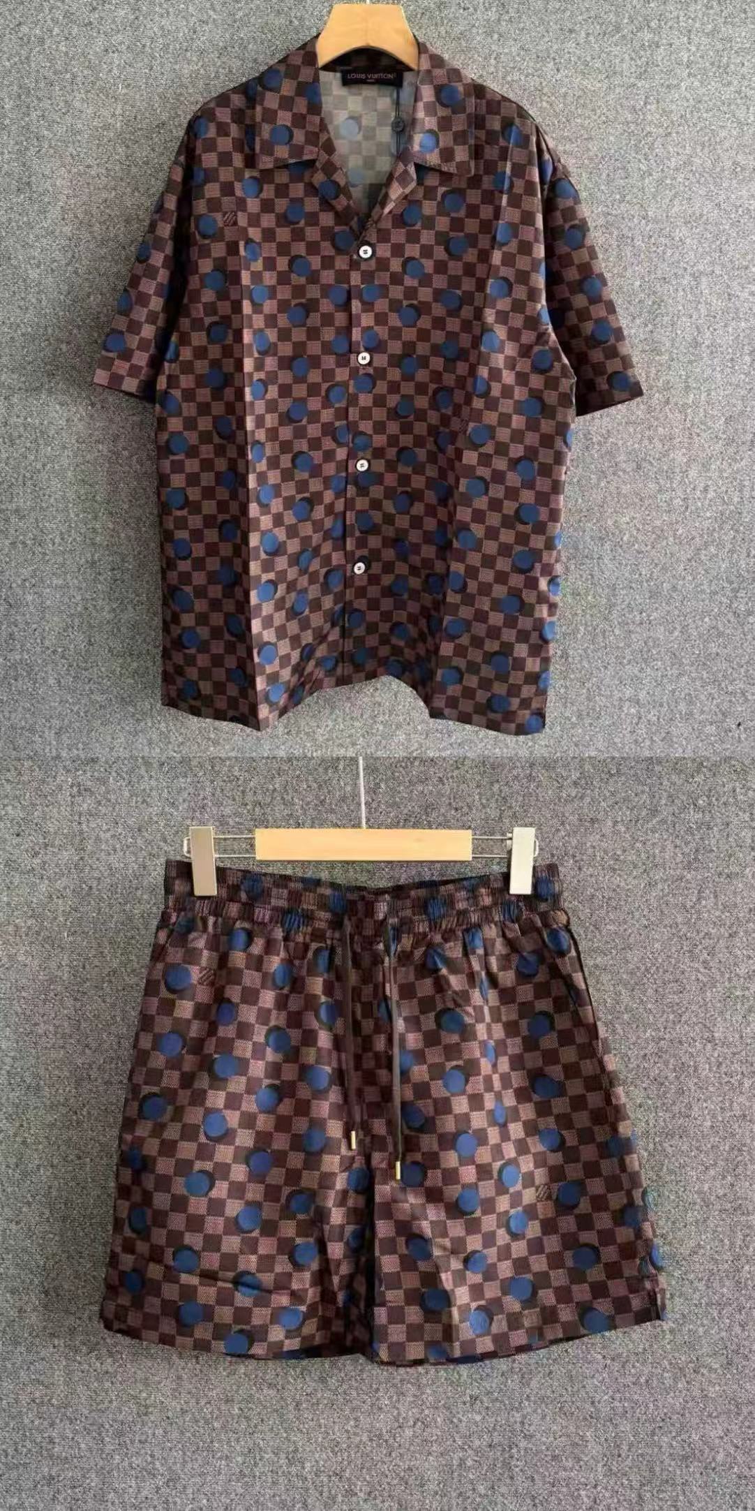 [홍콩명품.LOUIS VUITTON] 루이비통 2026 남성용 반팔셔츠세트 LV3165 YB 홍콩명품의류,구매대행,온라인명품