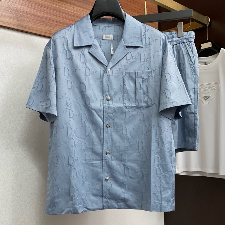 [홍콩명품.Christian Dior] 크리스챤 디올 2026 남성용 반팔셔츠세트  CD1830 PD 홍콩명품의류,구매대행,온라인명품