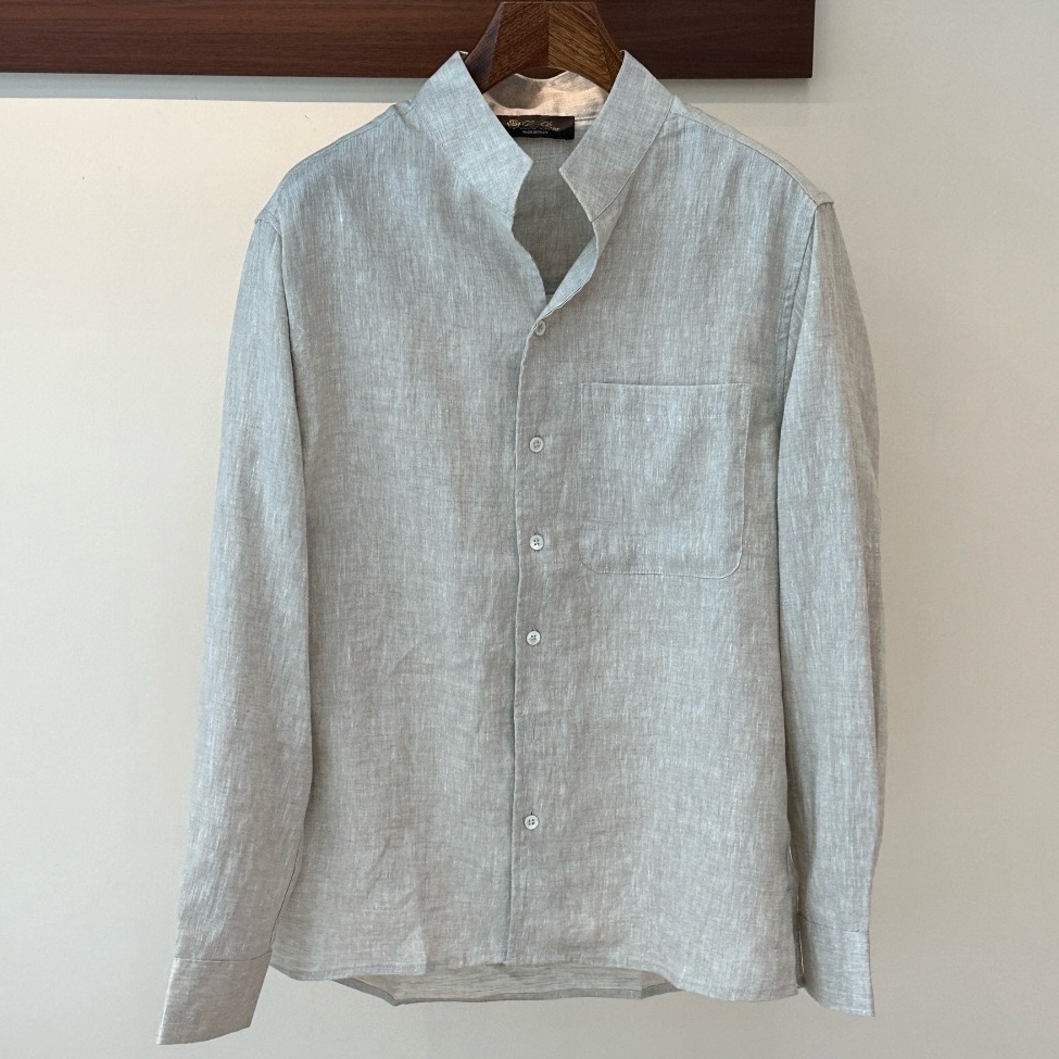 [홍콩명품.loro piana] 로로피아나 2026 남성용 린넨셔츠 LP1364 HD 홍콩명품의류,구매대행,온라인명품