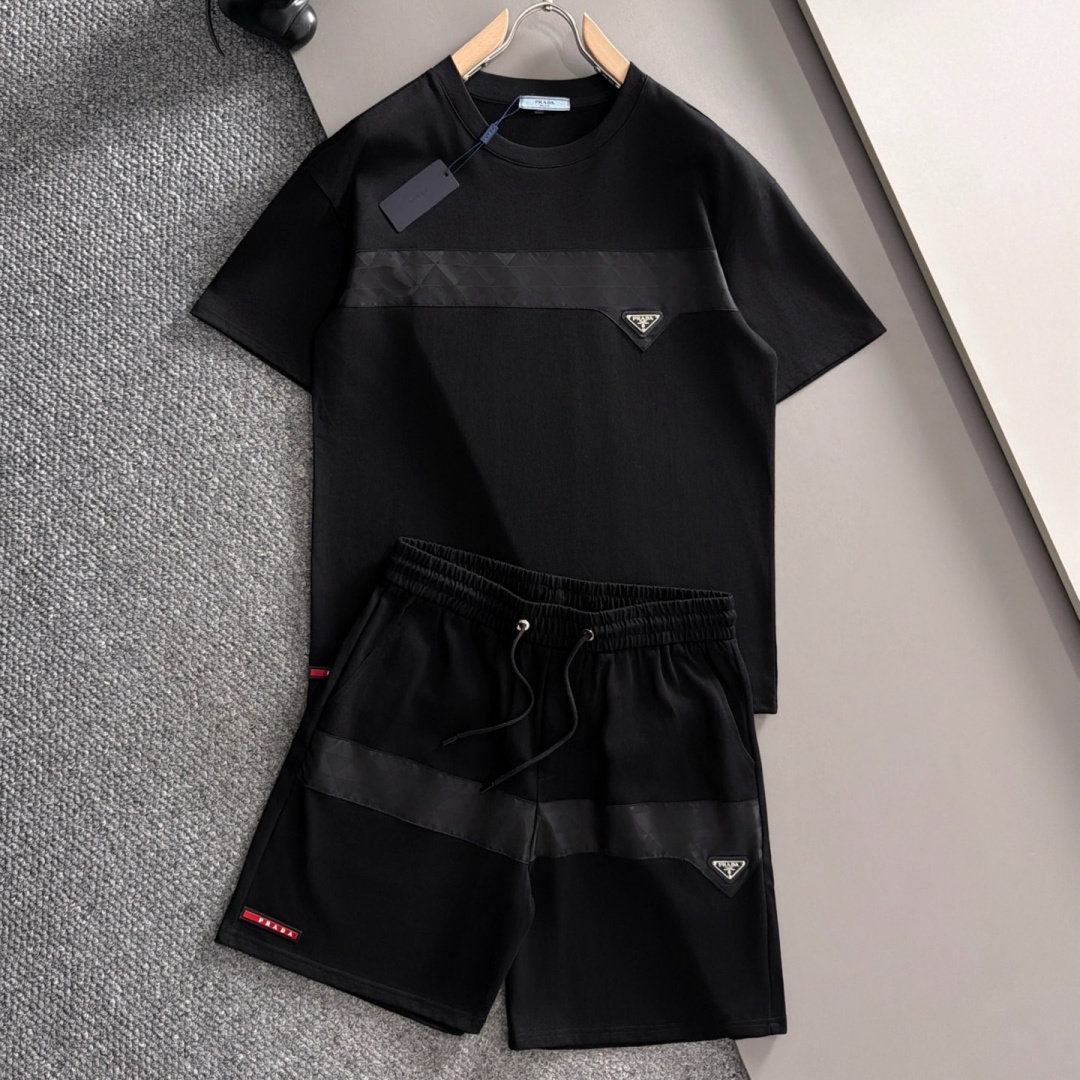 [홍콩명품.PRADA] 프라다 2026 남성용 반팔세트 PD2048 PD 홍콩명품의류,구매대행,온라인명품