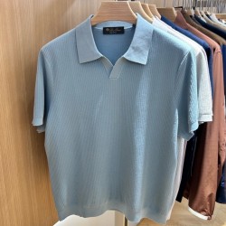 [홍콩명품.loro piana] 로로피아나 2026 남성용 니트반팔 LP1420 PD 홍콩명품의류,구매대행,온라인명품