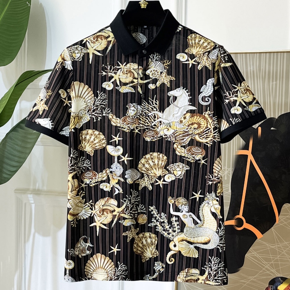 [홍콩명품 VERSACE] 베르사체 2026 남성용 폴로반팔 VC331 PD 홍콩명품의류,구매대행,온라인명품