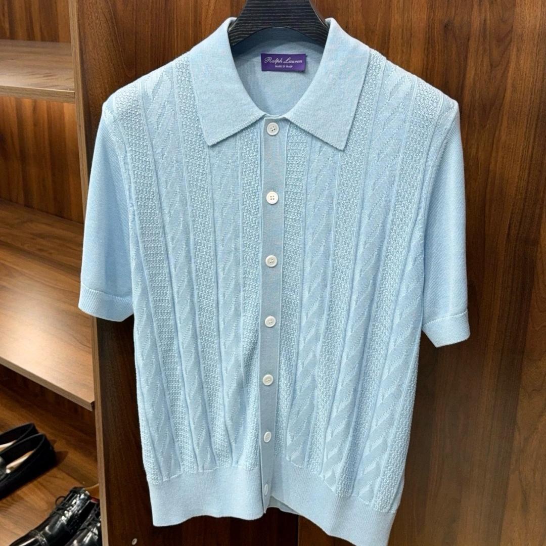[홍콩명품.Ralph lauren] 랄프로렌 2026 남성 린넨+울 반팔 GT597 HD 3컬러 홍콩명품의류,구매대행,온라인명품