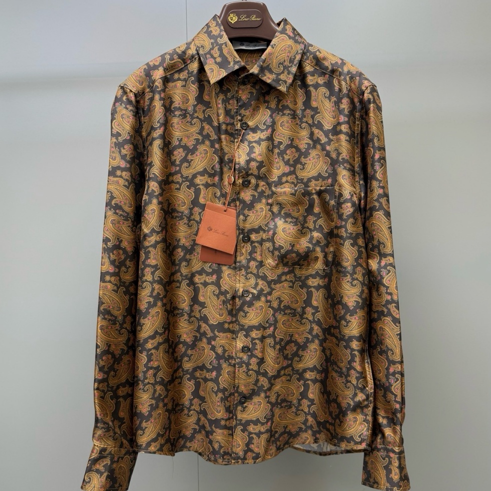 [홍콩명품.loro piana] 로로피아나 2026 남성용 실크셔츠 LP1469 YB 홍콩명품의류,구매대행,온라인명품