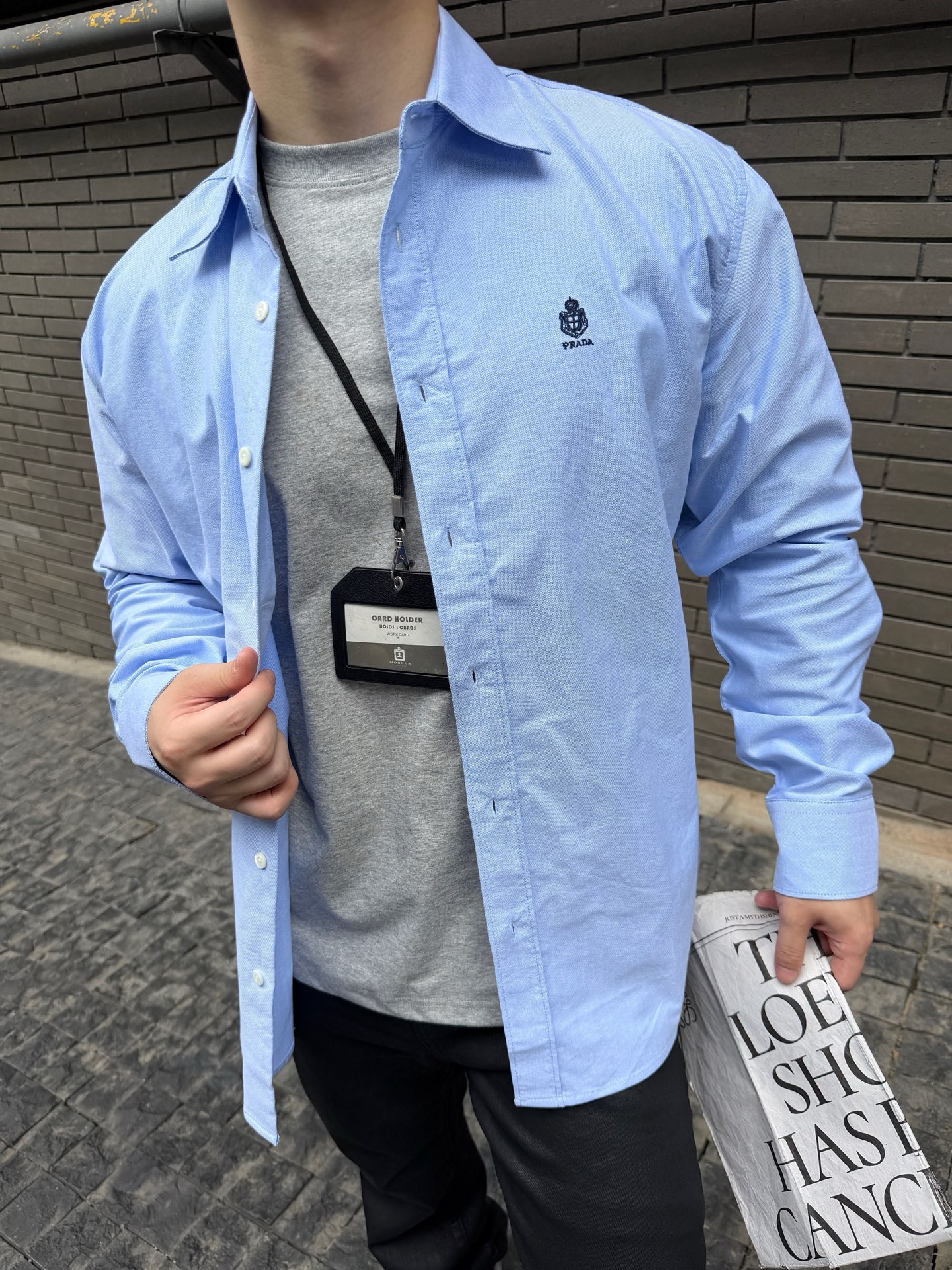 [홍콩명품.PRADA] 프라다 2026 남성용 셔츠 PD2096 PD 홍콩명품의류,구매대행,온라인명품