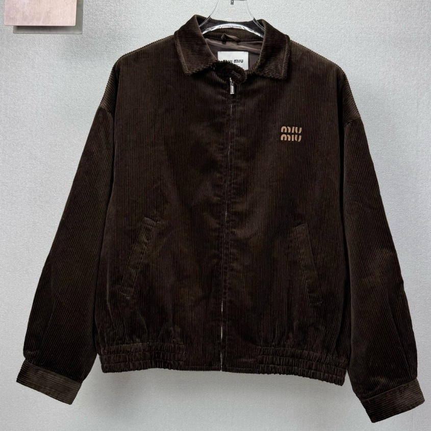 [홍콩명품,MIU MIU] 미우미우 26SS 로고 자켓 MM109 PD, 홍콩명품의류,구매대행,온라인명품