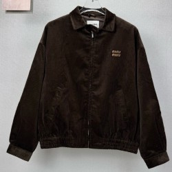 [홍콩명품,MIU MIU] 미우미우 26SS 로고 자켓 MM109 PD, 홍콩명품의류,구매대행,온라인명품
