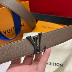 [홍콩명품.LOUIS VUITTON] 루이비통 2026 남성용 가죽벨트 3.5 CM  LV024
