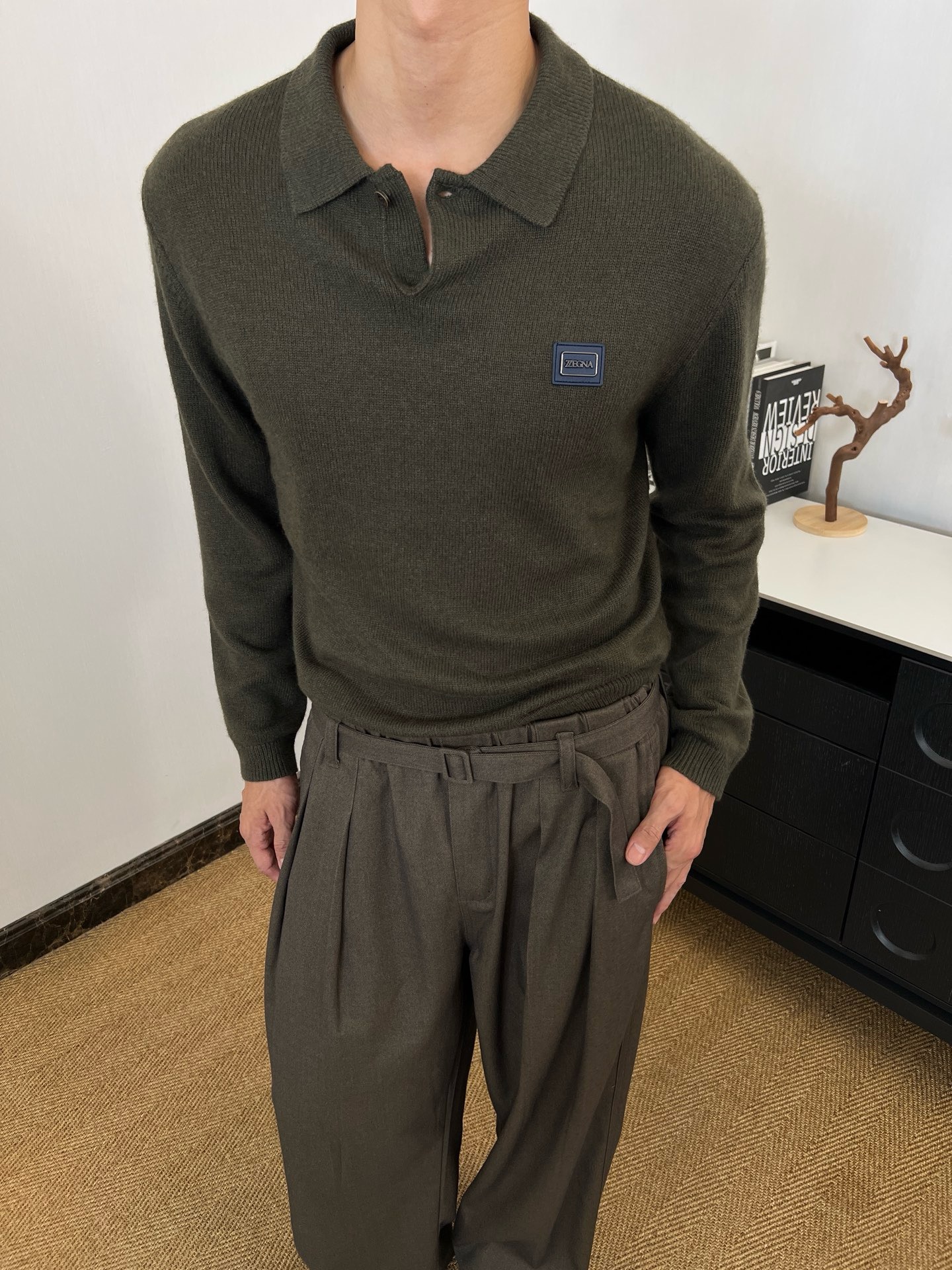 [홍콩명품.ZEGNA] 제냐 2026 남성용 울혼방 풀오버 ZN1325 PD 홍콩명품의류,구매대행,온라인명품