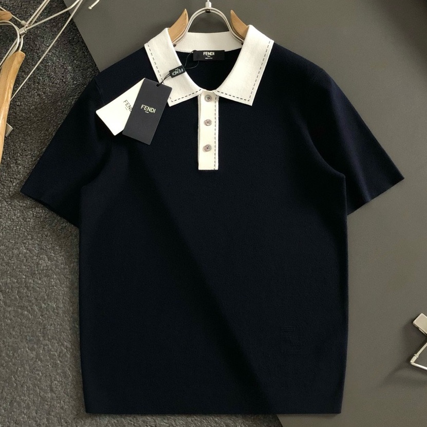 [홍콩명품,FENDI] 펜디 2026 남성용 니트반팔 FD861 PD 홍콩명품의류,구매대행,온라인명품
