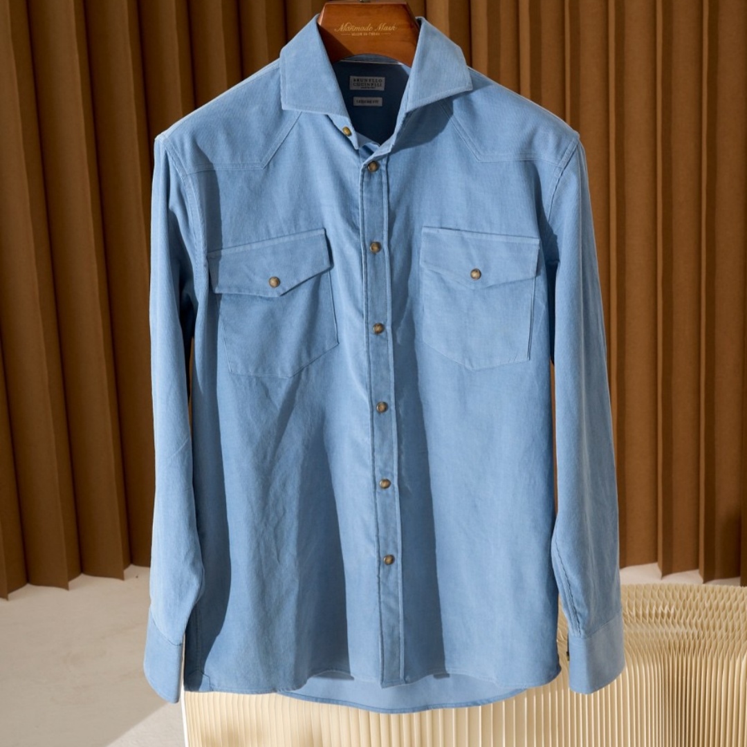 [홍콩명품.BRUNELLO CUCINELLI]브루넬로 쿠치넬리 2026 남성용 셔츠 BL1750 HD 홍콩명품의류,구매대행,온라인명품